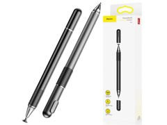 Screen Stylus 2in1 Präzisionsstift Baseus Haushaltsstift Schwarz