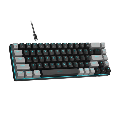MageGee MK-BOX kabelgebundene Tastatur Grau und Schwarz