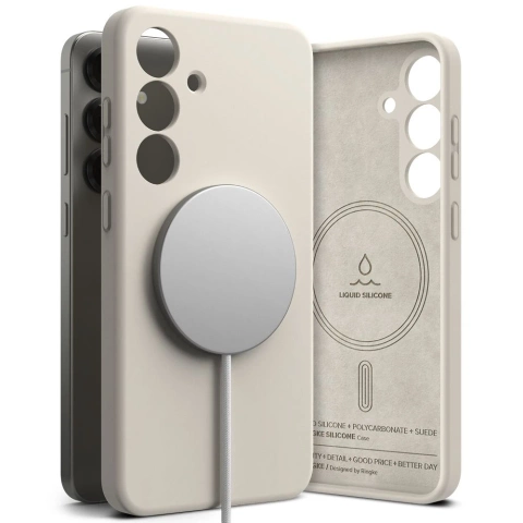 Etui für Samsung Galaxy S25 Stone Ringke Silikon Magnetic MagSafe