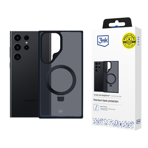 Etui für Samsung Galaxy S24 Ultra 3mk Smoke Case Mag