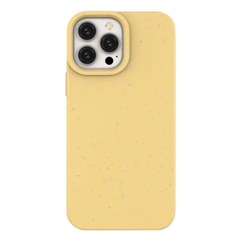 Eco Case für iPhone 14 Plus Gelbe abbaubare Silikonhülle