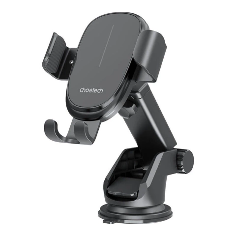 Gravity Autohalterung mit induktivem Ladegerät Choetech T203-F 15W Schwarz