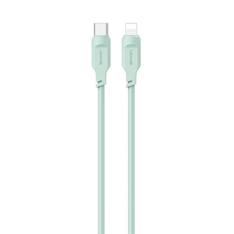 USMAS USB-C auf Lightning PD Schnellladekabel 1,2 m grün