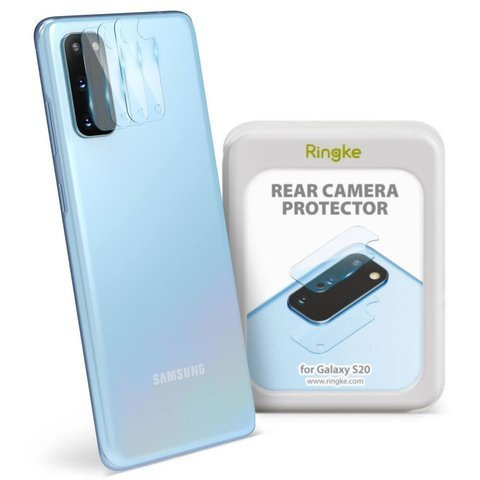 3x Ringke ID Glas für Kameralinse für Samsung Galaxy S20