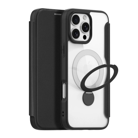 iPhone 16 Pro Max Dux Ducis Skin X Pro MagSafe Hülle mit Ständer