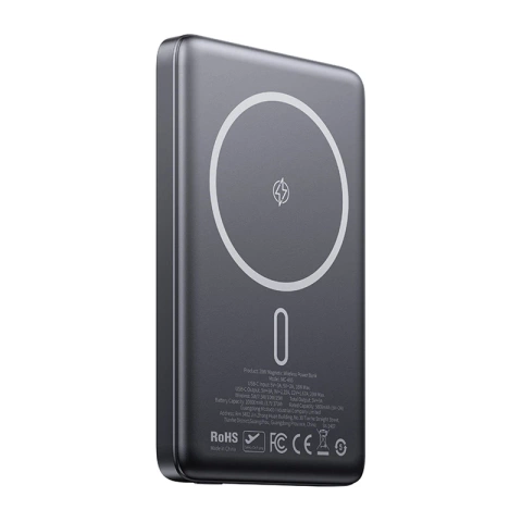 Magnetische Powerbank MagSafe Mcdodo Schwarz 10000mAh 20W Schwarz