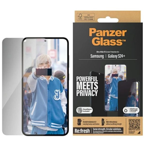 5D-Hartglas für Samsung Galaxy S24 SAFE von PanzerGlass Privacy