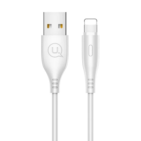 USAMS Kabel U18 Lightning 2A Schnellladung 1m weiß