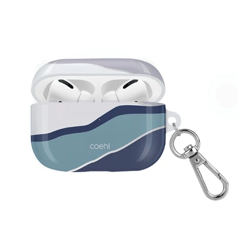 Schutzhülle für UNIQ Kopfhörer Case Coehl Ciel für Apple AirPods Pro blau/twilight blue