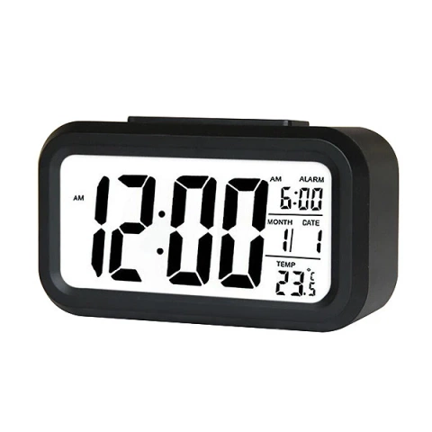 Wecker Trusty Large LCD Schwarz ZG21
