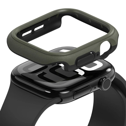 APPLE WATCH CASE 10 (46MM) DUNKELGRÜN RINGKE ONYX