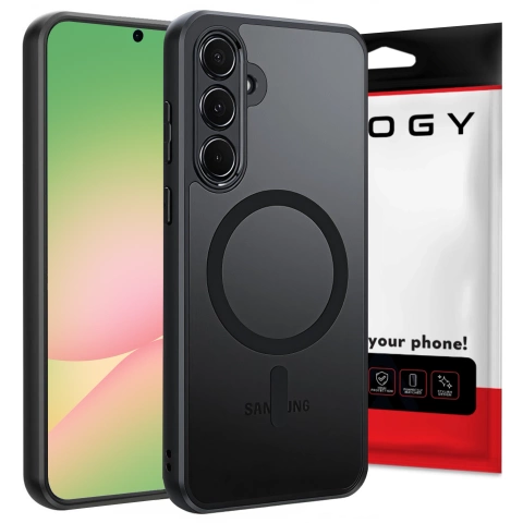 Hülle für Apple iPhone 16 Pro Max Alogy Anti-Shock Hybrid Case für MagSafe Transparent
