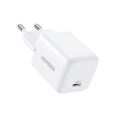 Ładowarka Ugreen X512 GaN 20W USB-C Biała PD QC Kompaktowa Szybka Bezpieczna