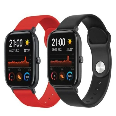 Smartwatch Armband Beline Everyday Armband universal bis 20mm rot/rot