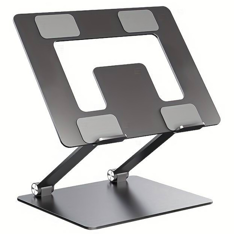 Laptopständer für MacBook 17 Ständer Tischhalter klappbar verstellbar Aluminium für Schreibtisch Alogy Graphite