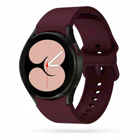 Iconband Kautschukarmband für Samsung Galaxy Watch 4 40/42/44/46 mm Bordo