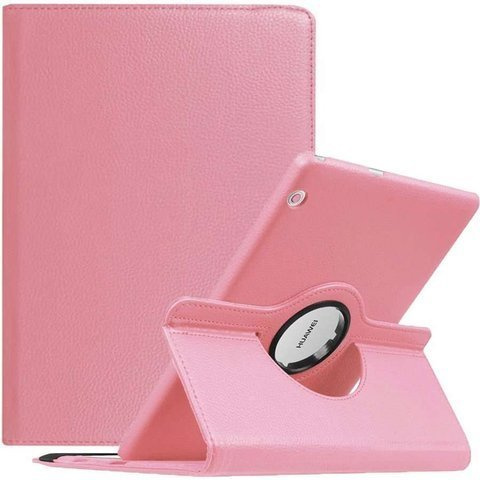 360 ° drehbare Hülle für Huawei MediaPad T3 10 9.6 '' Rosa
