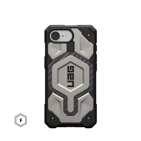 Etui Ochronne do iPhone 16e UAG Monarch Pro MagSafe Titanium