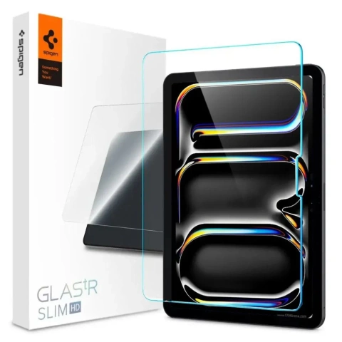 Spigen Glas.tR Slim Panzerglas für Apple iPad Pro 11 5/2024 Klar