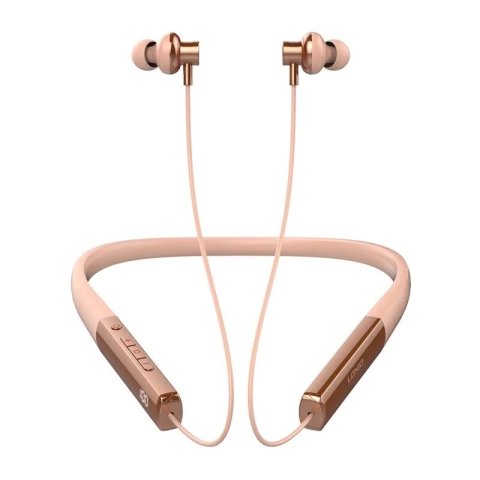 Kabellose Nackenbügel-Kopfhörer LDNIO N01 Bluetooth 5.3 50h Roségold