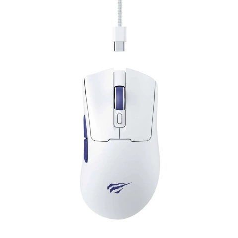 Havit MS966 RGB Kabelgebundene Gaming-Maus 12000 DPI Weiß