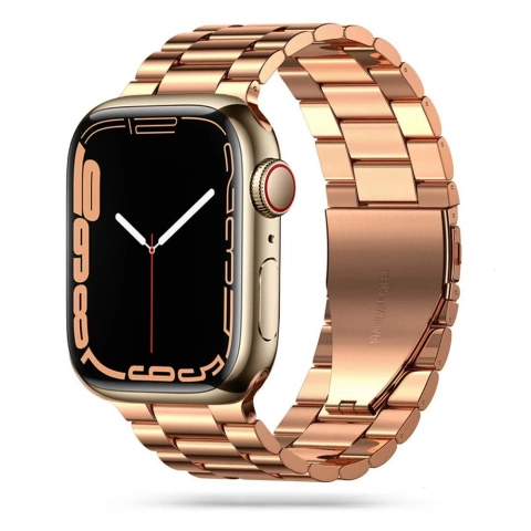 Tech-Protect Edelstahl Apple Watch 4 / 5 / 6 / 7 / 8 / se / ultra (42 / 44 / 45 / 49 mm) Roségold