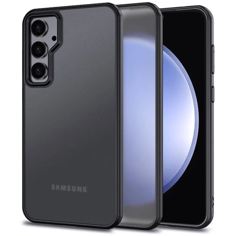 Magmat Schutzhülle für Samsung Galaxy A15 4G / 5G Mattschwarz