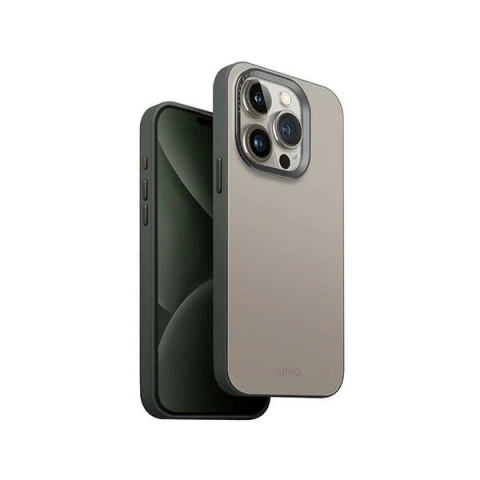 Etui do iPhone 15 Pro Max UNIQ Lyden DS MagSafe Beżowo-zielone
