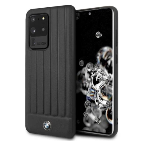 Etui Hardcase BMW BMHCS69POCBK für Samsung Galaxy S20 Ultra Signature