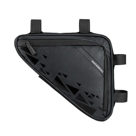 Rockbros B39-2 Rahmen-Fahrradtasche, 1,5 l, wasserdicht, Schwarz