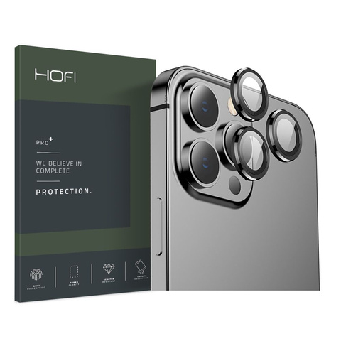 Hofi Camring Pro Kameraabdeckung für Apple iPhone 13 Pro / 13 Pro Max Schwarz