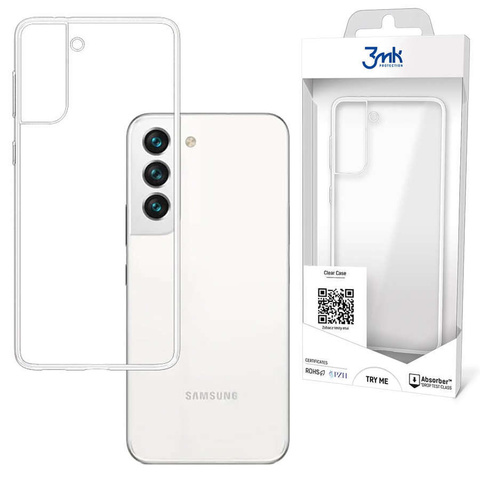 3mk Clear Case TPU Silikon Schutzhülle für Samsung Galaxy S22