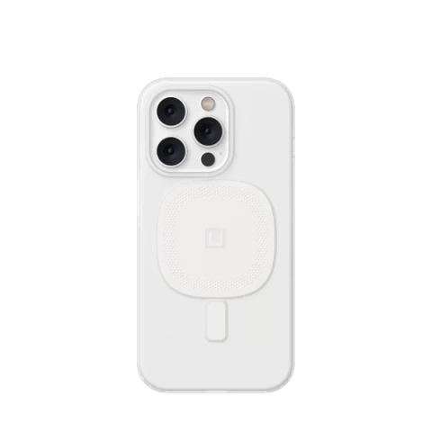 UAG Lucent [U] - Schutzhülle für iPhone 14 Pro kompatibel mit MagSafe (Marshmallow)