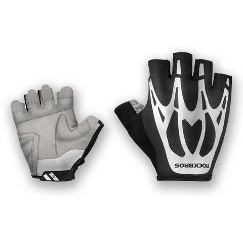 M RockBros S227BK-M Fahrradhandschuhe ohne Finger