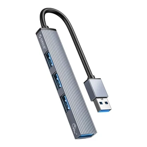 Orico AH-A13 USB auf 4x USB 3.0 Hub Adapter (Grau)
