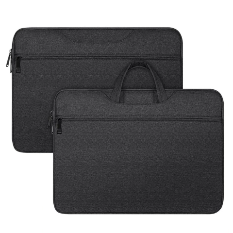 DUX DUCIS LBTC – Laptoptasche 13–13,9 Zoll, horizontale Handtasche – Schwarz
