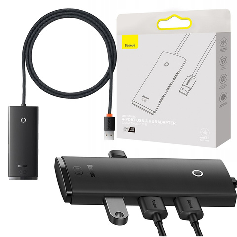 HUB Adapter Baseus Lite Serie Adapter USB-A auf 4x USB-A 100cm