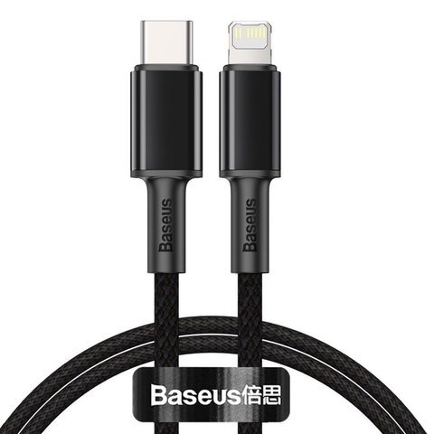 1m Baseus Kabel USB-C Typ C zu Lightning PD 20W Grau