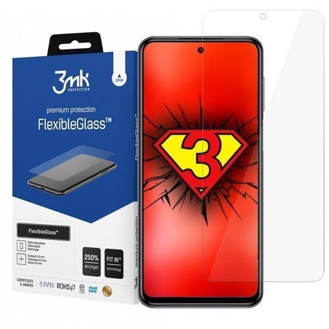 3mk Flexible Glass 7H Hybridglas für Xiaomi Redmi Note 10 Pro