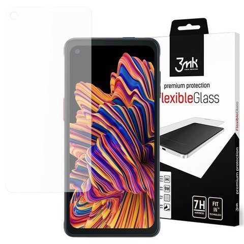 3mk Flexibles Glas 7H für Samsung Galaxy Xcover Pro