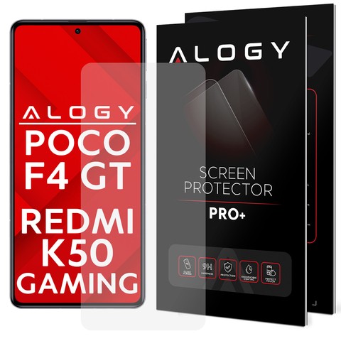 9H Alogy Displayschutz aus gehärtetem Glas für Xiaomi Poco F4 GT / Redmi K50 Gaming