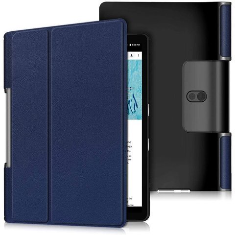 Alogy Book Cover für Lenovo Yoga 10.1 YT-X705F Marineblau