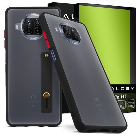 Alogy Bumper Case mit Trageriemen für Xiaomi Mi 10T Lite Black