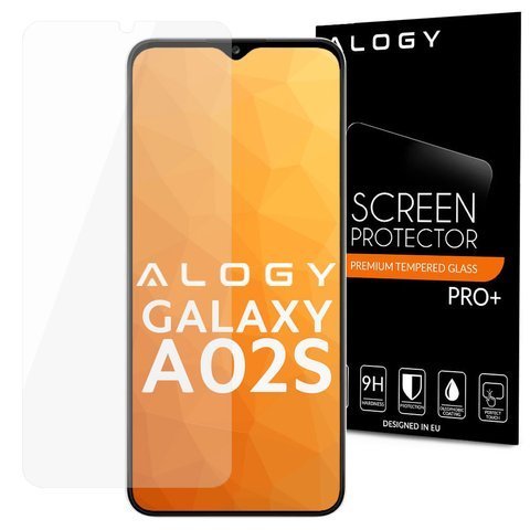 Alogy Displayschutzfolie aus gehärtetem Glas für Samsung Galaxy A02s