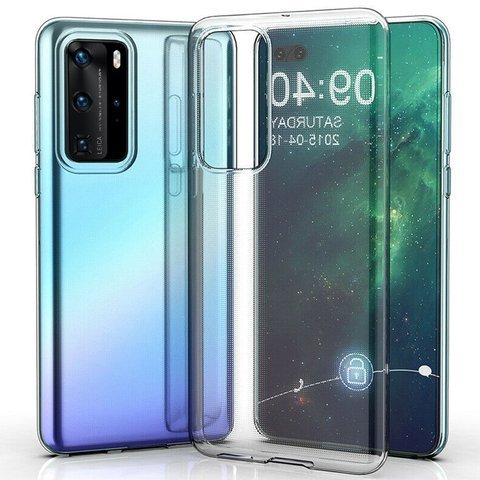 Alogy Silikonhülle Hülle für Huawei P40 Pro transparent