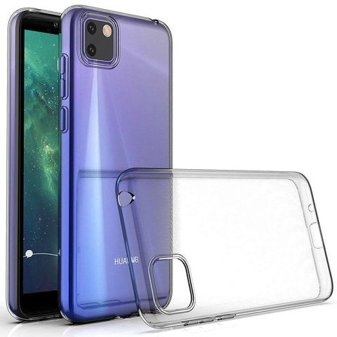 Alogy Silikonhülle Hülle für Huawei Y5P transparent