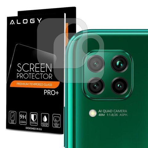 Alogy x2 gehärtetes Glas für die hintere Linse für Huawei P40 Lite