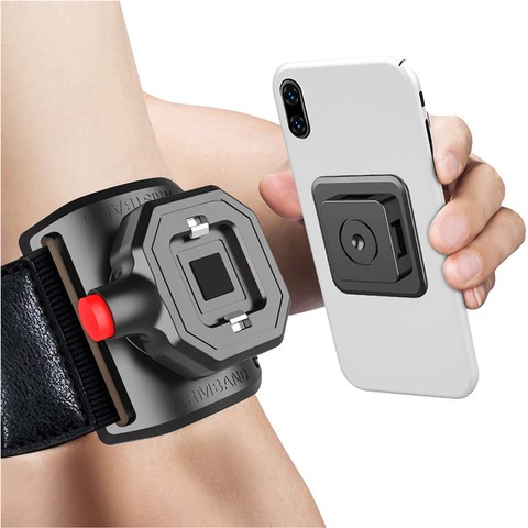 Armbandarm für Telefon zum Laufen, Sport, Telefonhalterclip TSA1 Armband schwarz