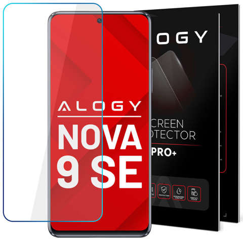 Displayschutz aus gehärtetem Glas 9H Alogy für Huawei Nova 9 SE