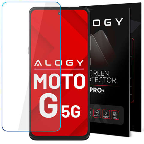 Displayschutz aus gehärtetem Glas 9H Alogy für Motorola Moto G 5G